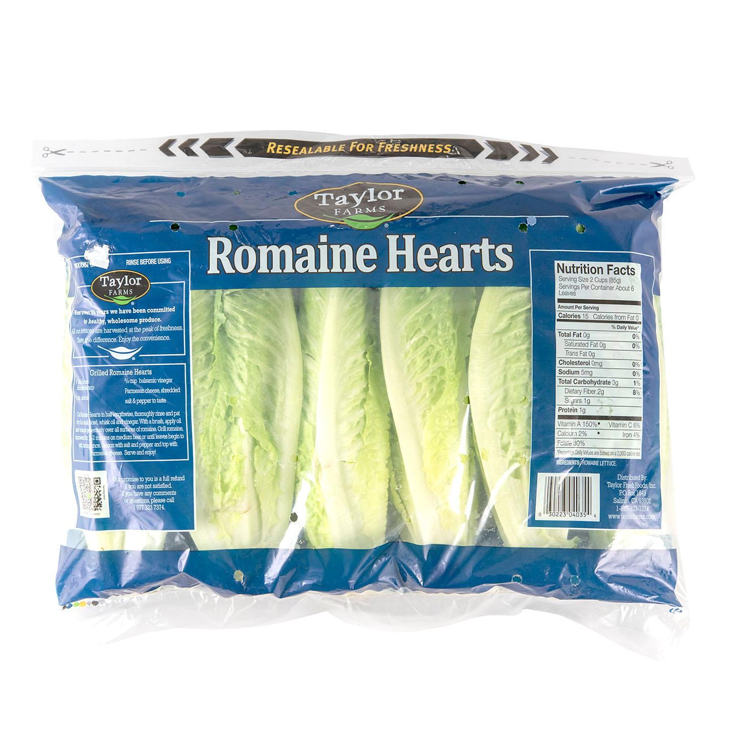 Hearts of Romaine Lettuce (6 ct.) yogagrocery